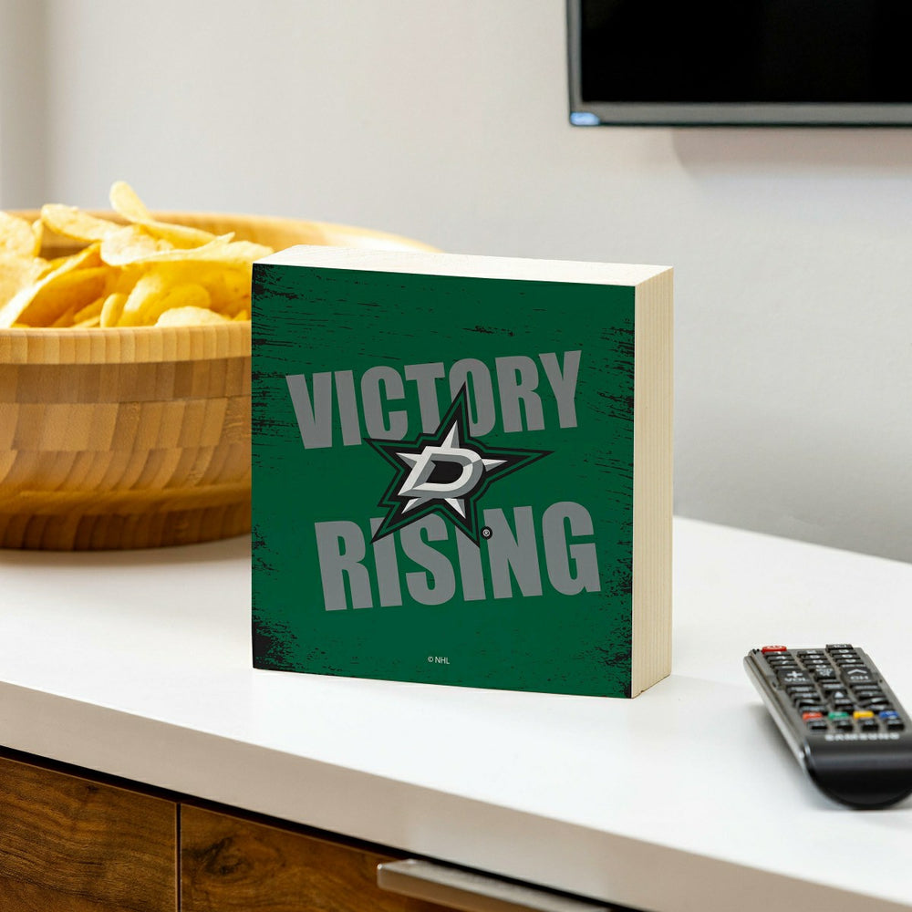 Dallas Stars Plock, Down Home Fans, 6x6, NHL, Home