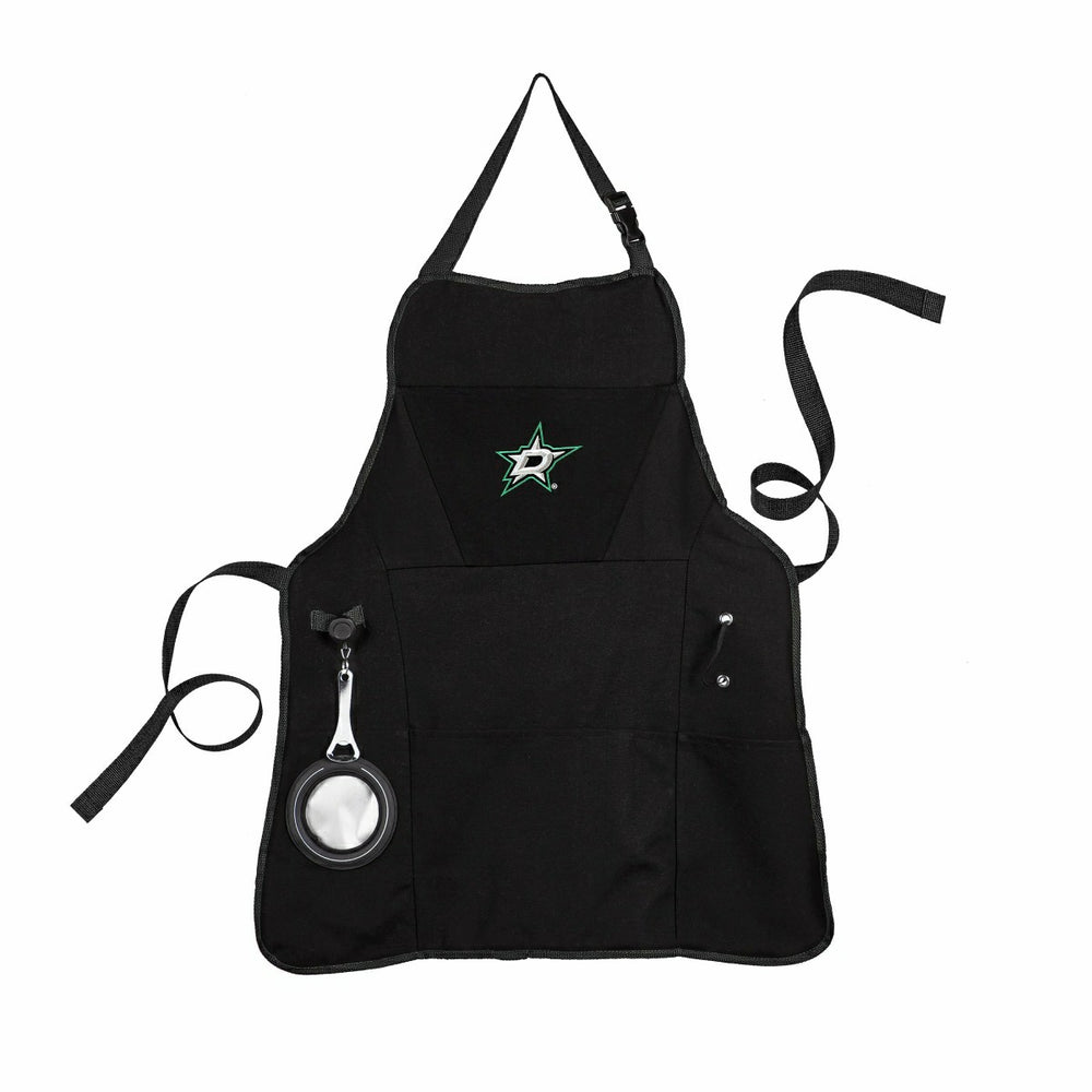 Grill Apron, Black, Dallas Stars, NHL, Home