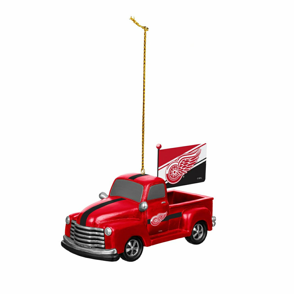 Detroit Red Wings Rally Truck Ornament, Set of 2, NHL, Home