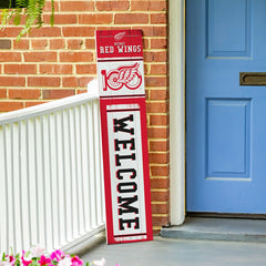 Detroit Red Wings, 100 Anniversary Porch Leaner, 46", NHL, Home