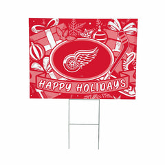 Detroit Red Wings Yard Sign, Holiday, NHL, Home
