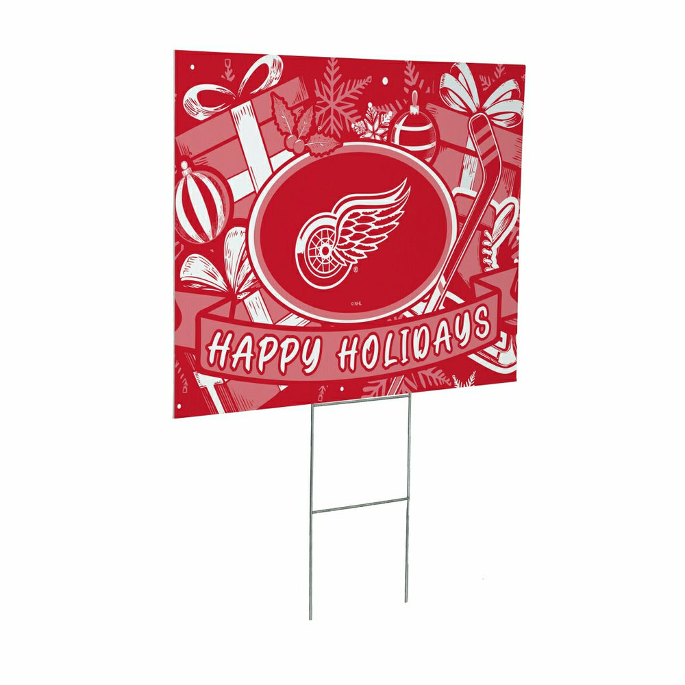 Detroit Red Wings Yard Sign, Holiday, NHL, Home