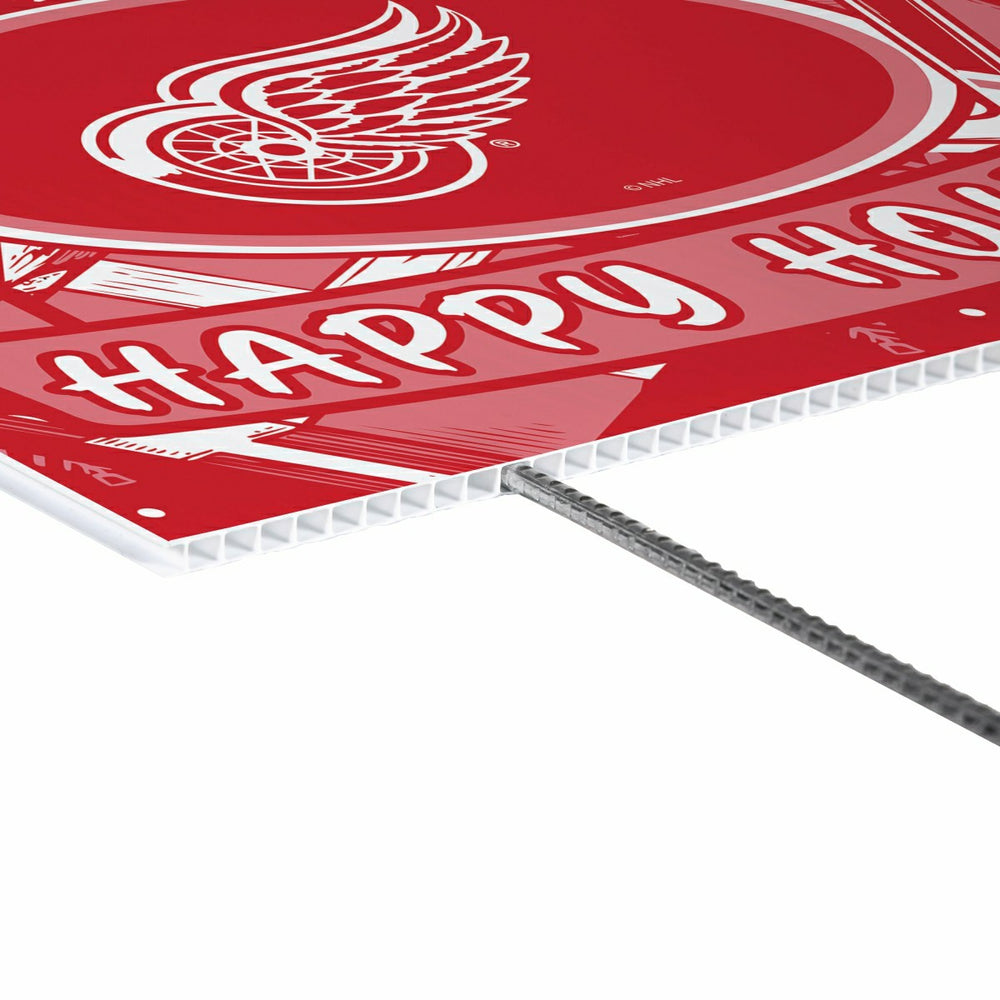 Detroit Red Wings Yard Sign, Holiday, NHL, Home