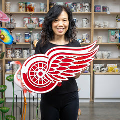 Detroit Red Wings Premier Metal Wall Art, NHL, Home