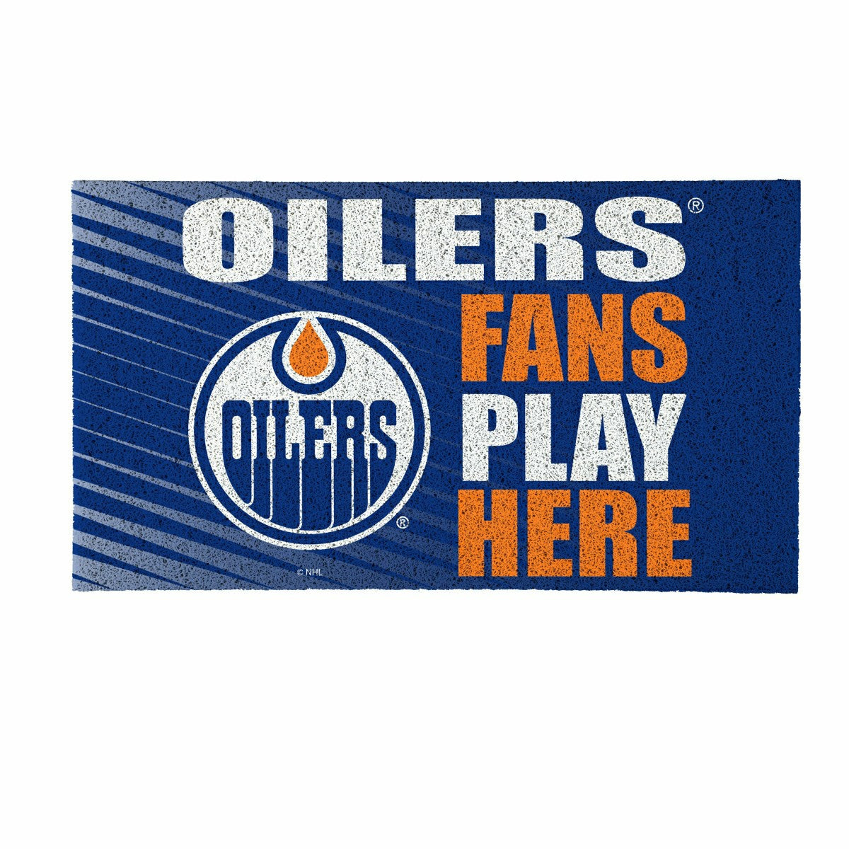 Edmonton Oilers Fan Mat, 28"x16", NHL