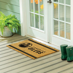 Edmonton Oilers Large One Color Coir Mat, 36"x24", NHL