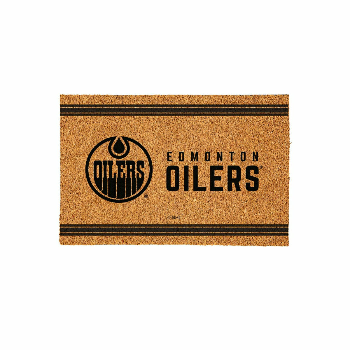Edmonton Oilers Large One Color Coir Mat, 36"x24", NHL