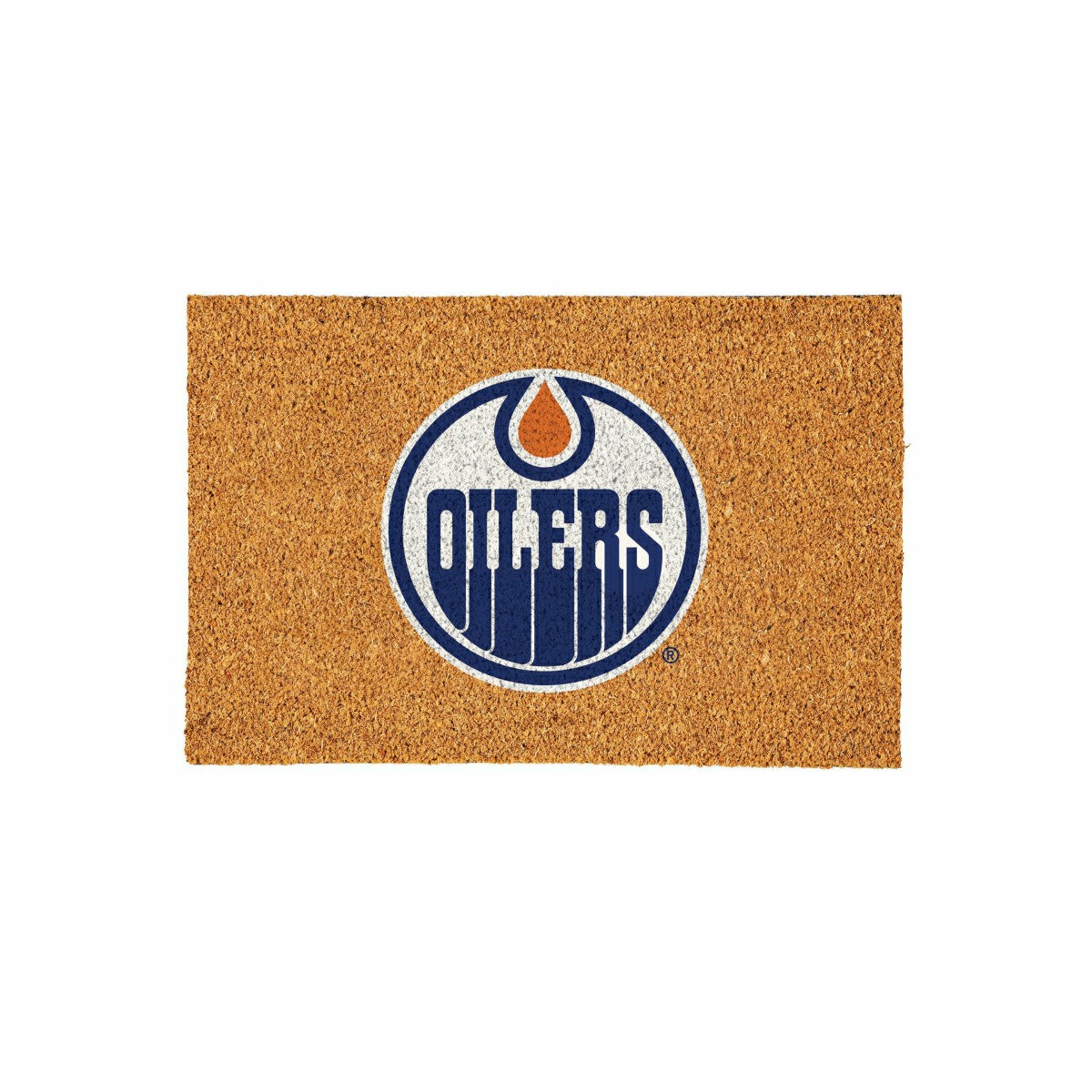 Edmonton Oilers Large Full Color Coir Mat, 36"x24", NHL