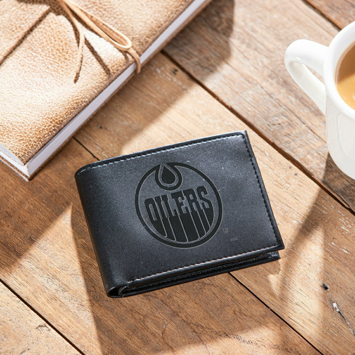 Edmonton Oilers, Bi-Fold Wallet, Black, NHL, Home