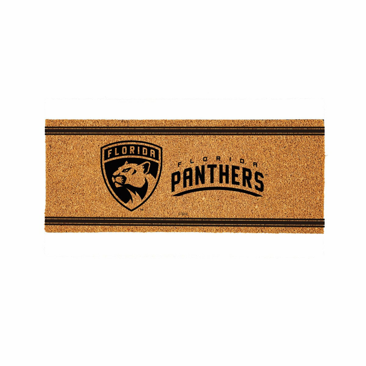 Florida Panthers Extra Large One Color Coir Mat, 60"x24", NHL