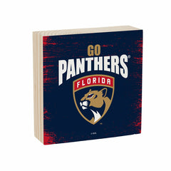 Florida Panthers Plock, Down Home Fans, 6x6, NHL, Home