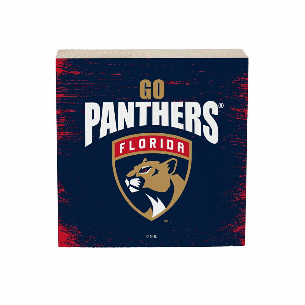 Florida Panthers Plock, Down Home Fans, 6x6, NHL, Home