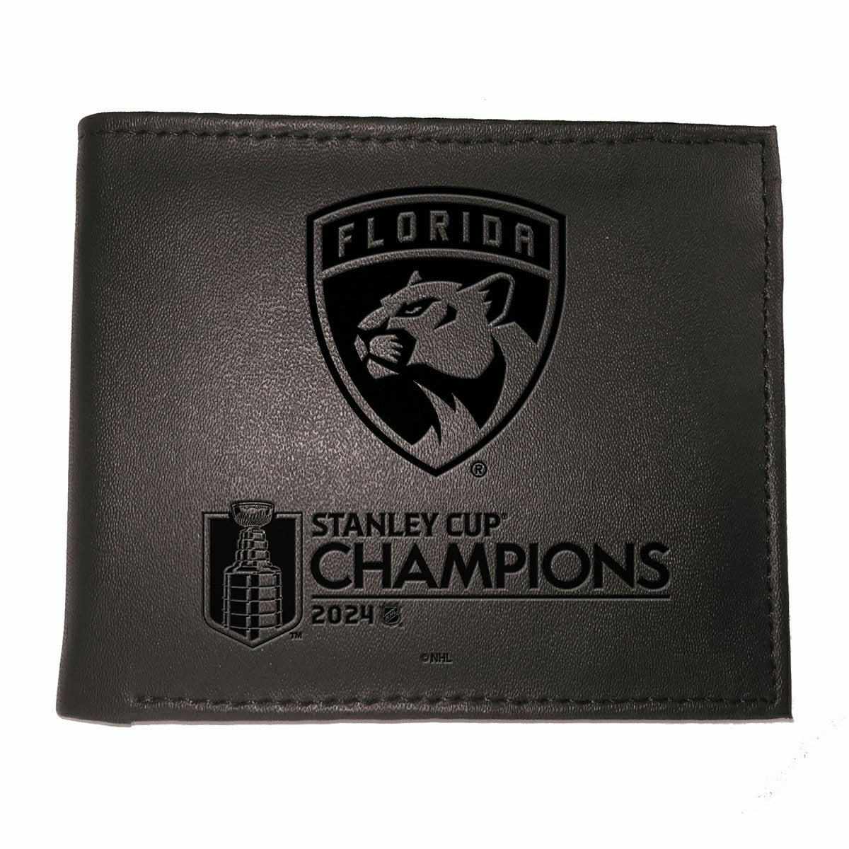 Florida Panthers Bi-Fold Wallet, Stanley Cup Champions 2024, NHL, Home