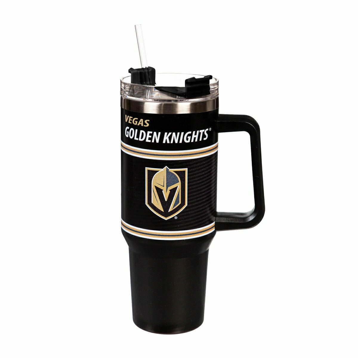 40oz Stainless Steel Canyon Cup w/ Straw, Vegas Golden Knights, NHL, Home