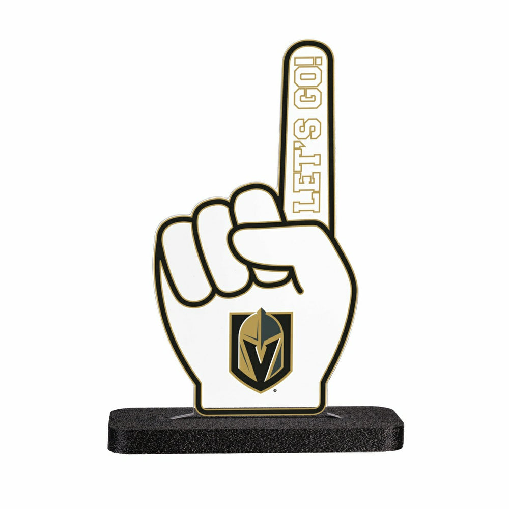 Vegas Golden Knights Hockey Foam Finger Desklite LED Decor, NHL, Home