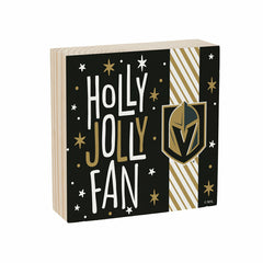 Vegas Golden Knights Block, Holiday, 6x6, NHL, Home
