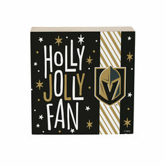 Vegas Golden Knights Block, Holiday, 6x6, NHL, Home