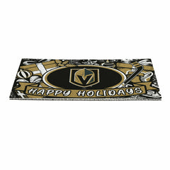 Vegas Golden Knights Holiday PVC Mat, 28"x16", NHL