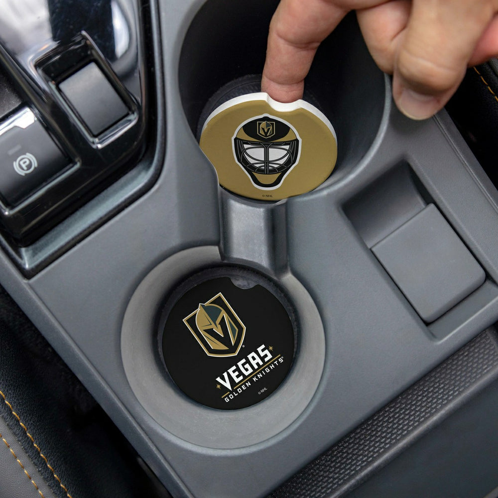 Vegas Golden Knights Car Coaster Set, 2pc, NHL, Home