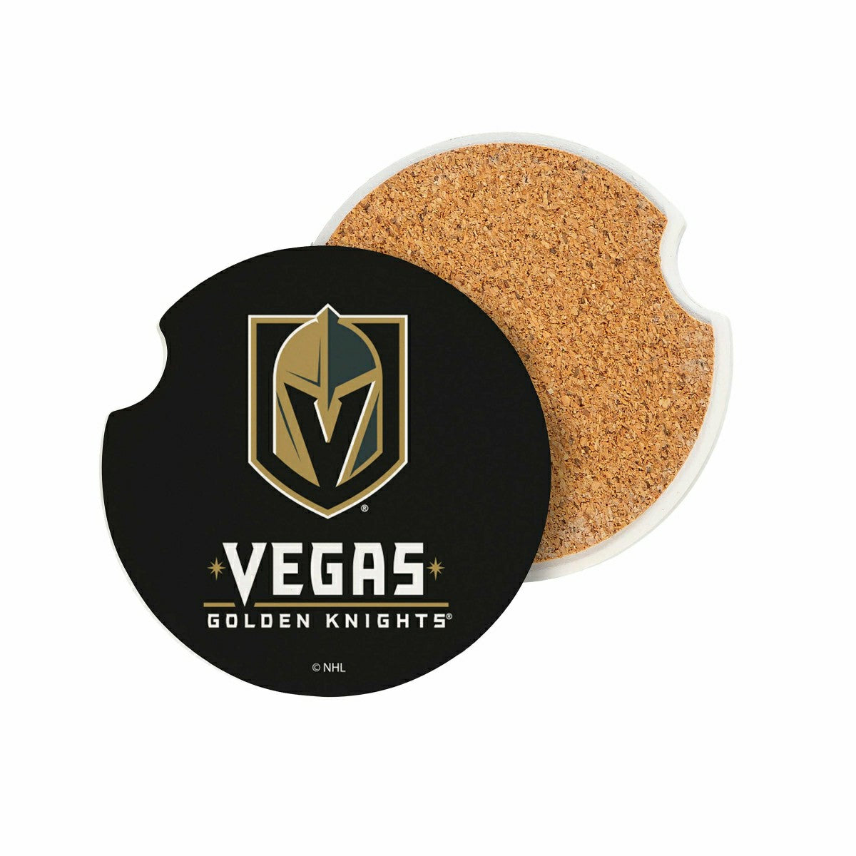 Vegas Golden Knights Car Coaster Set, 2pc, NHL, Home