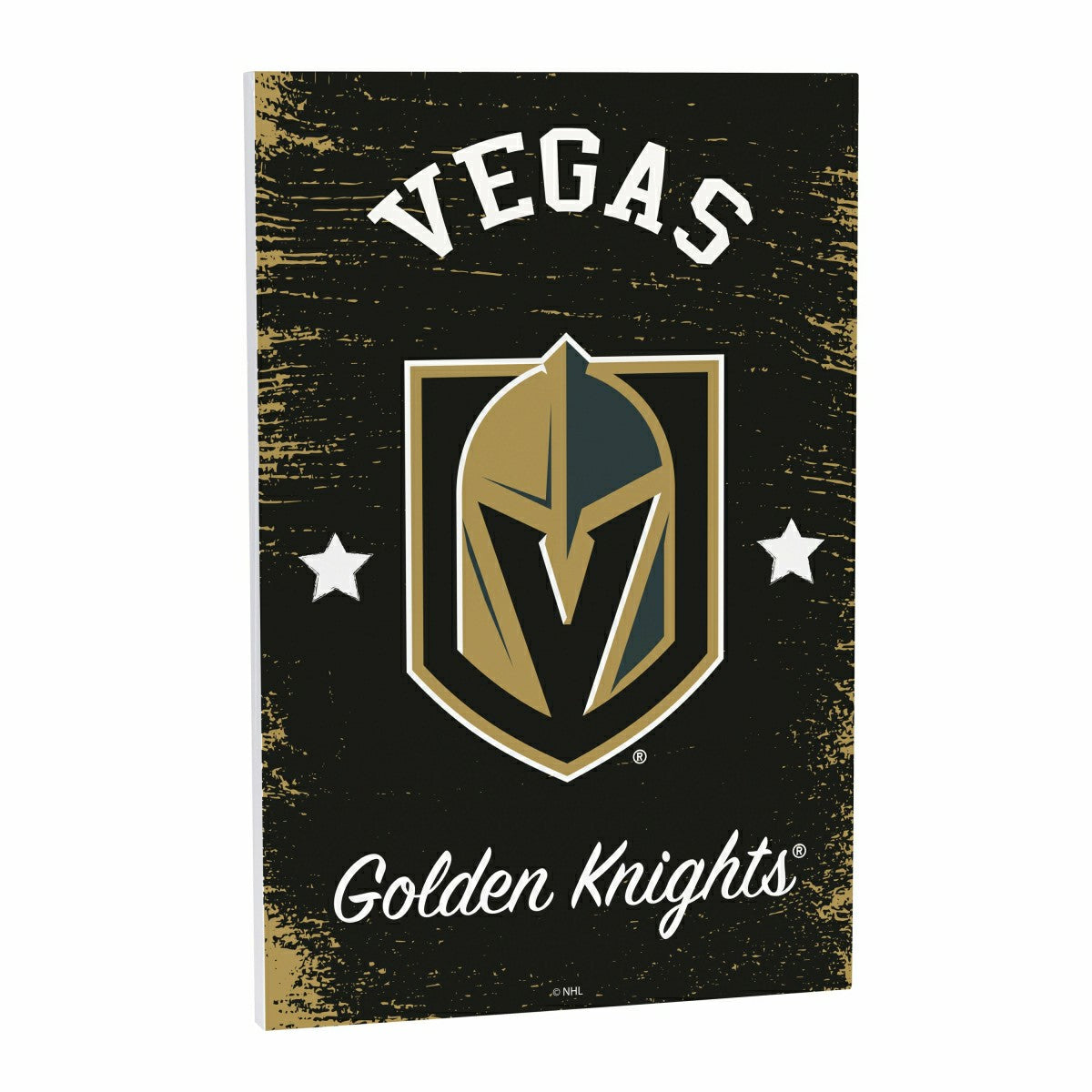 Vegas Golden Knights Wood Wall Sign, 16x24, NHL, Home