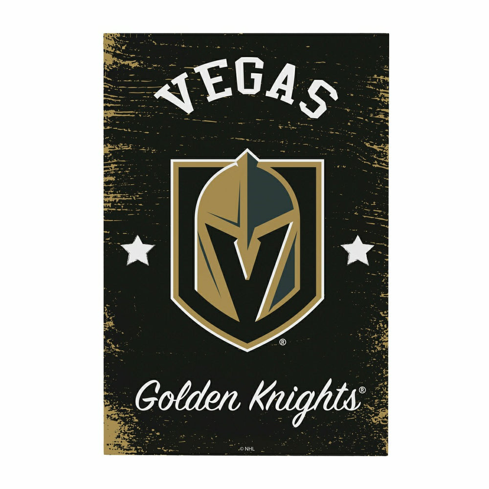 Vegas Golden Knights Wood Wall Sign, 16x24, NHL, Home