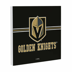 Vegas Golden Knights Wood Wall Sign, 12x12, NHL, Home