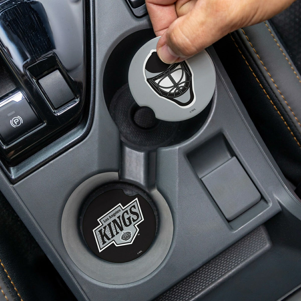Los Angeles Kings Car Coaster Set, 2pc, NHL, Home