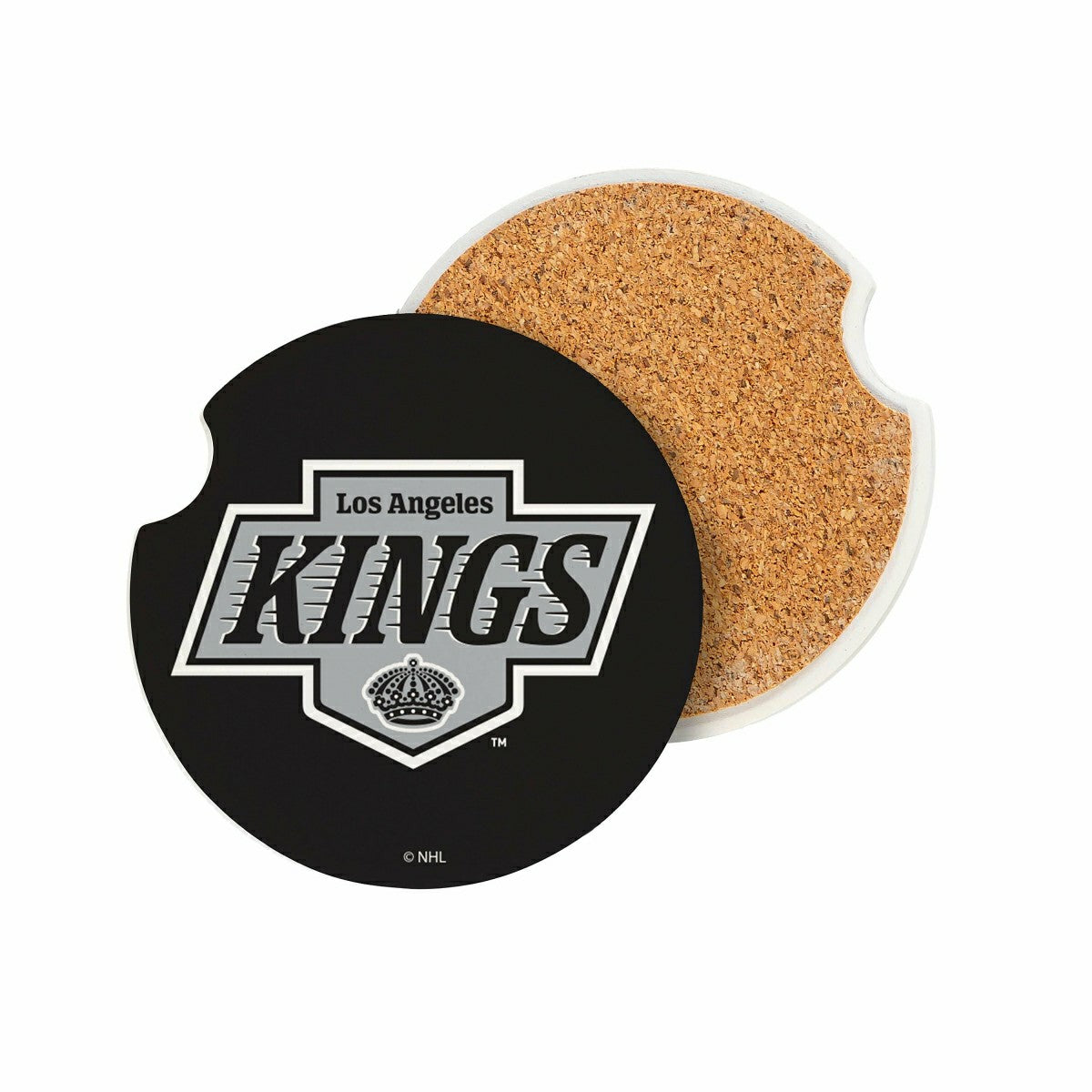 Los Angeles Kings Car Coaster Set, 2pc, NHL, Home