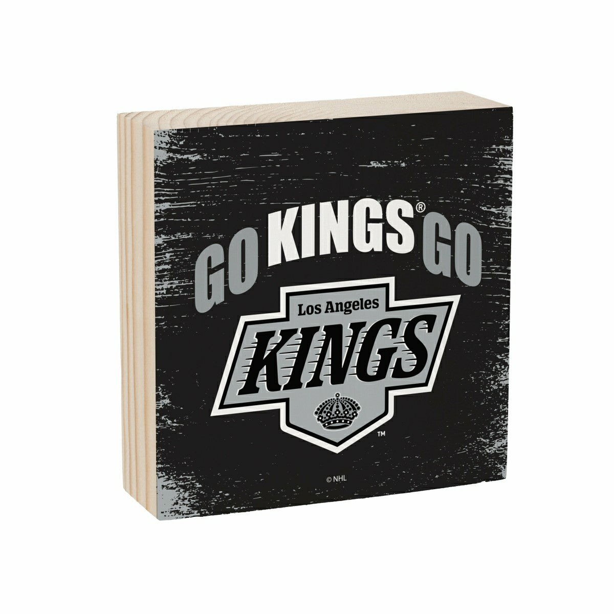 Los Angeles Kings Plock, Down Home Fans, 6x6, NHL, Home