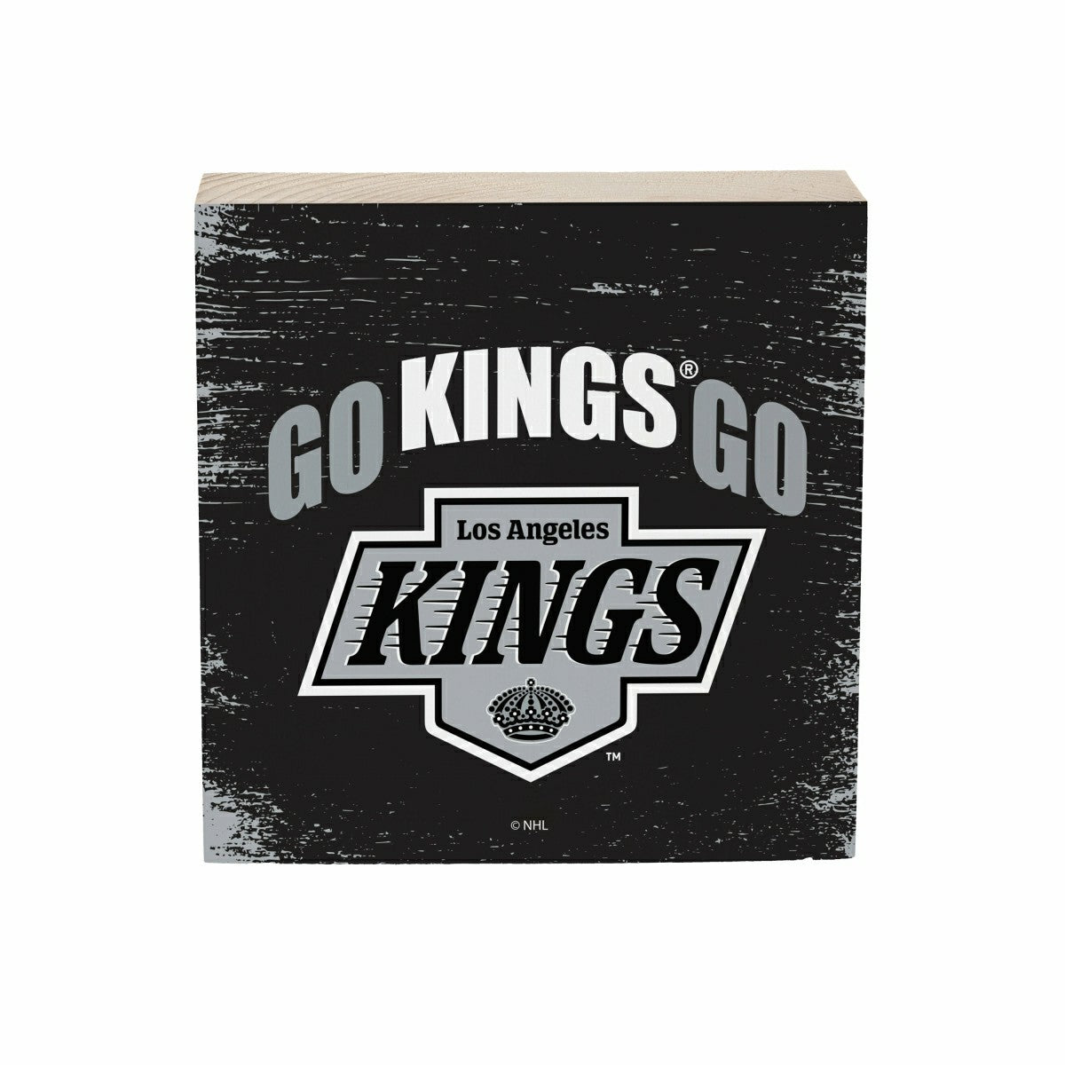 Los Angeles Kings Plock, Down Home Fans, 6x6, NHL, Home