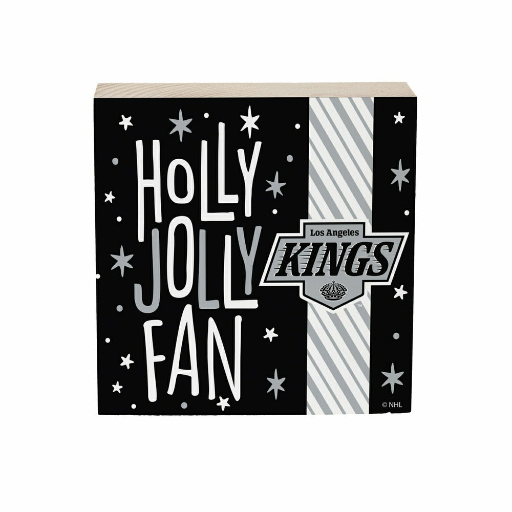 Los Angeles Kings Block, Holiday, 6x6, NHL, Home