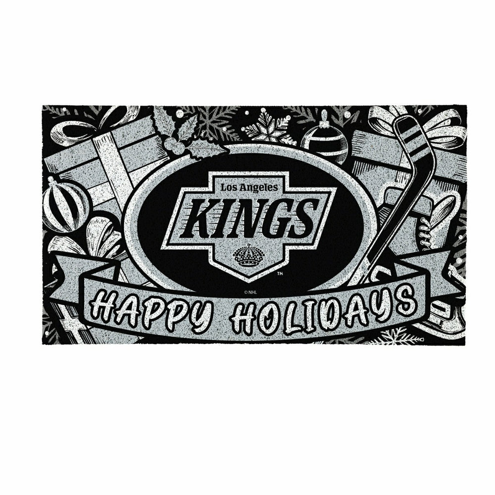 Los Angeles Kings Holiday PVC Mat, 28"x16", NHL