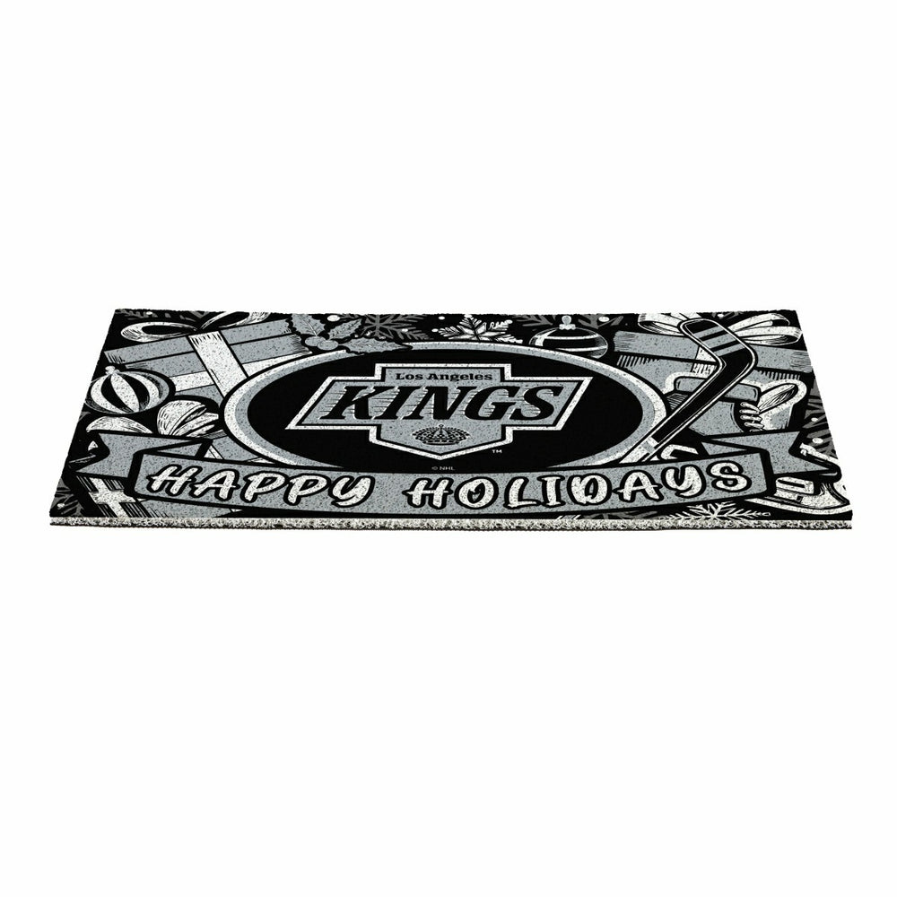 Los Angeles Kings Holiday PVC Mat, 28"x16", NHL