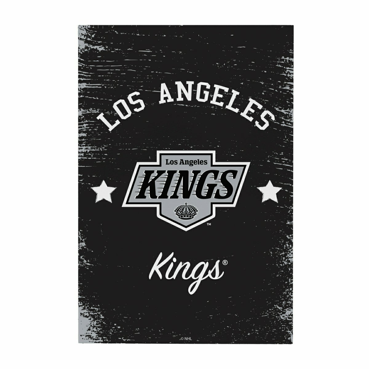 Los Angeles Kings Wood Wall Sign, 16x24, NHL, Home