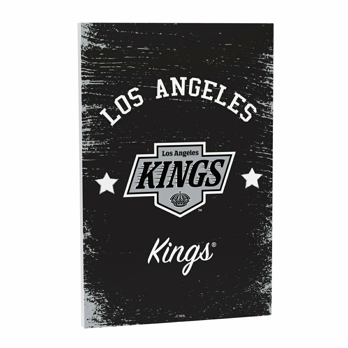 Los Angeles Kings Wood Wall Sign, 16x24, NHL, Home
