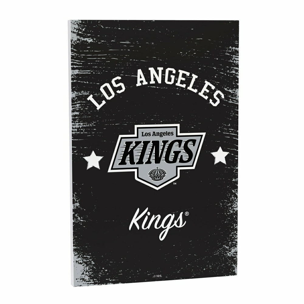 Los Angeles Kings Wood Wall Sign, 16x24, NHL, Home