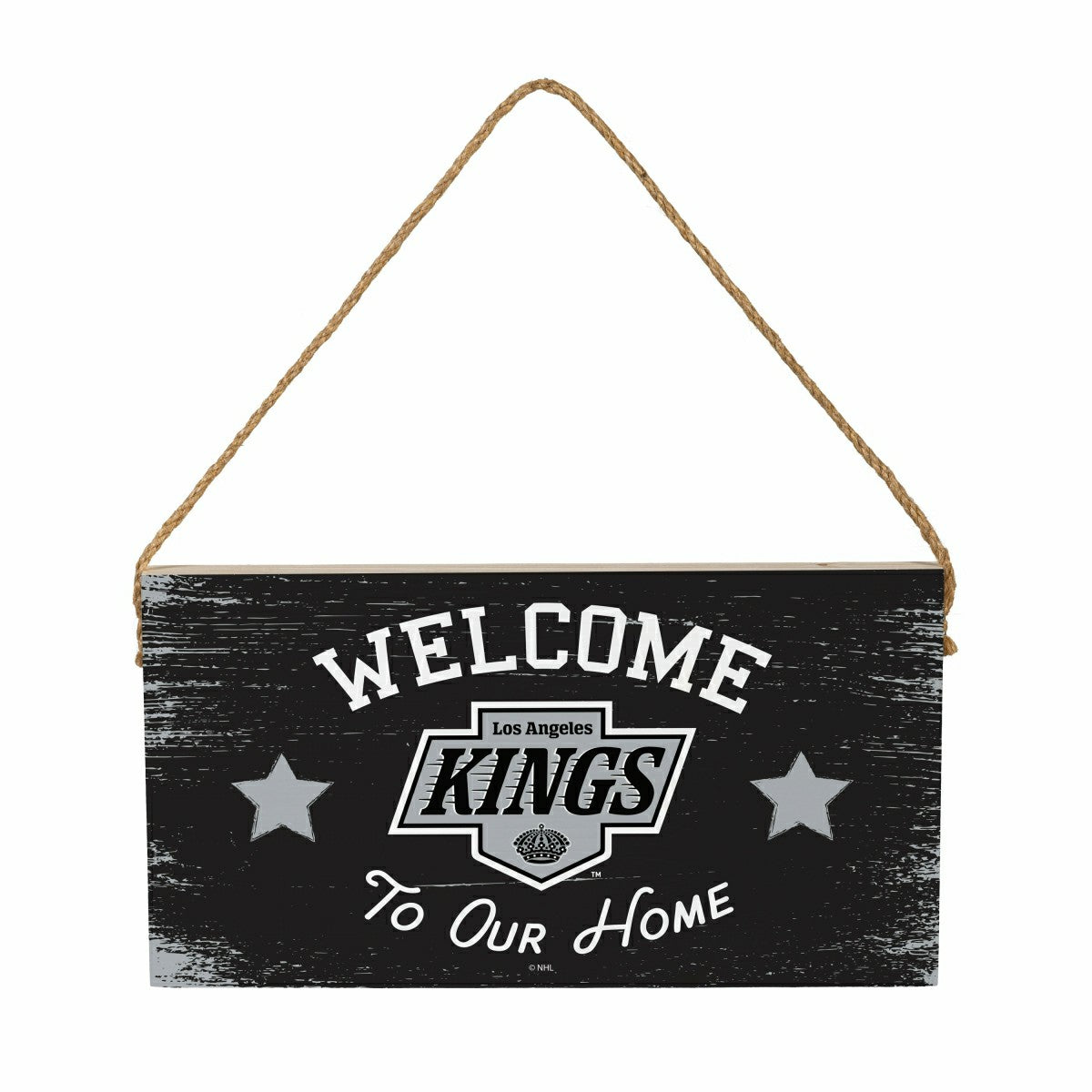 Los Angeles Kings Wood Wall Sign, 6x11, NHL, Home