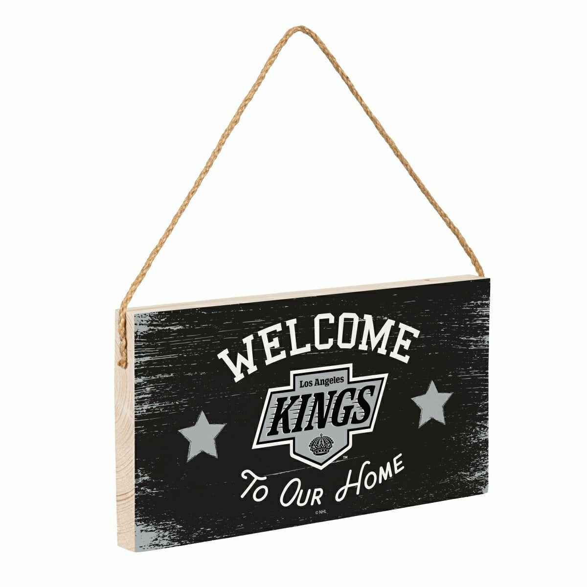Los Angeles Kings Wood Wall Sign, 6x11, NHL, Home