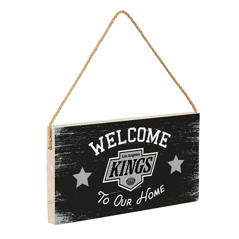 Los Angeles Kings Wood Wall Sign, 6x11, NHL, Home