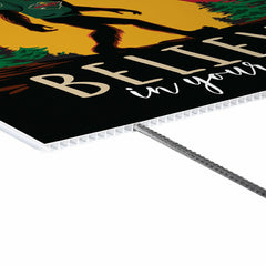 Minnesota Wild Yard Sign, Bigfoot, NHL, Home