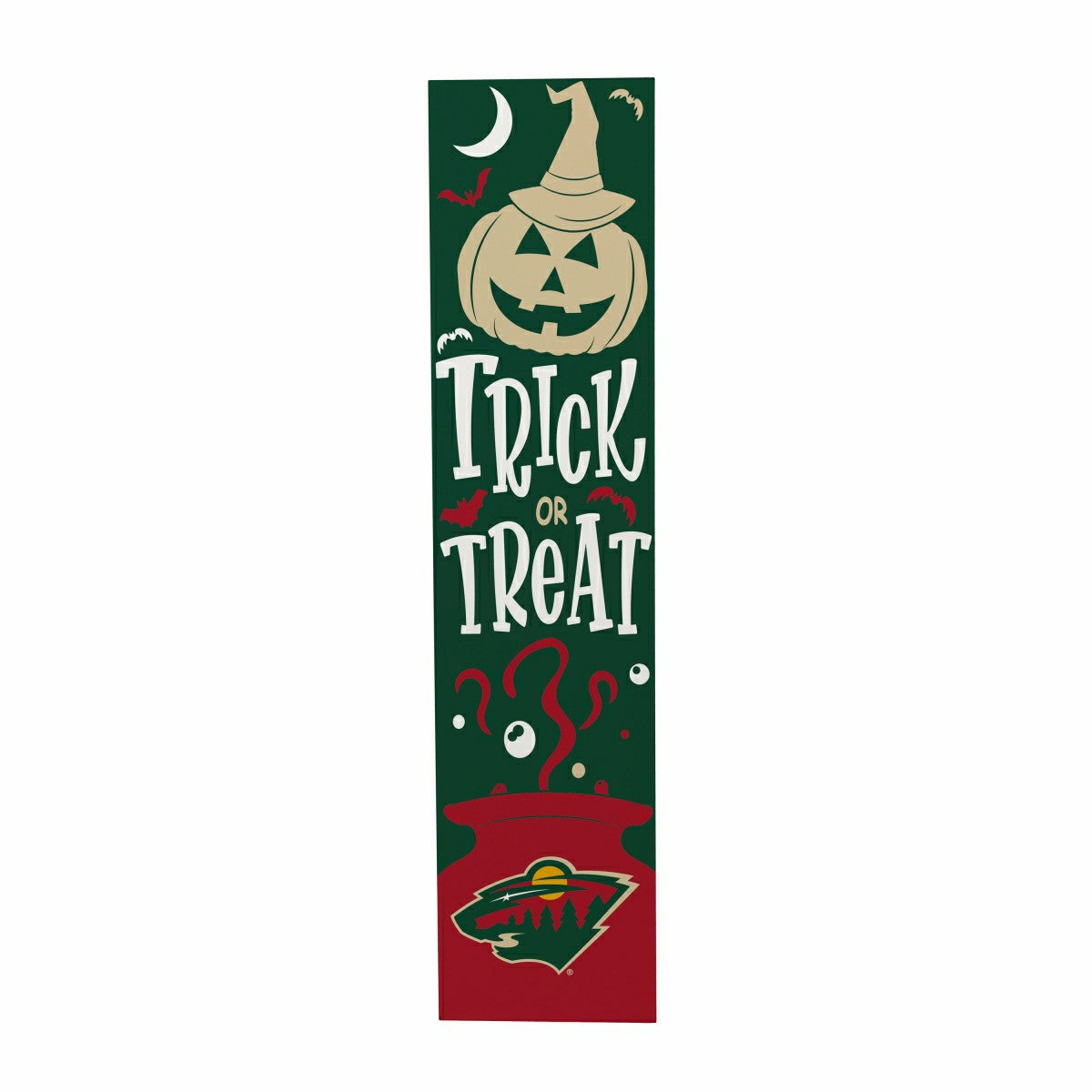 Minnesota Wild 47" Double Sided Leaner, Halloween, NHL, Home
