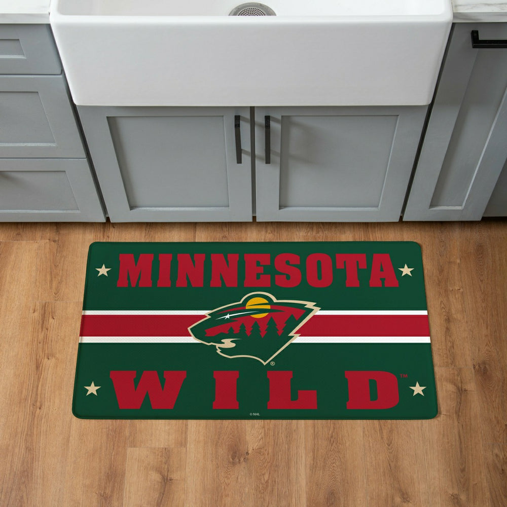 Minnesota Wild Anti-Fatigue Mat, 18"x30", NHL