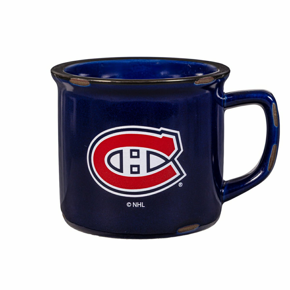 Montreal Canadiens Ceramic Camp Cup with Enamel Finish, 14oz, NHL, Home