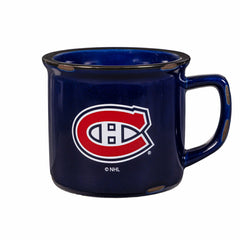 Montreal Canadiens Ceramic Camp Cup with Enamel Finish, 14oz, NHL, Home