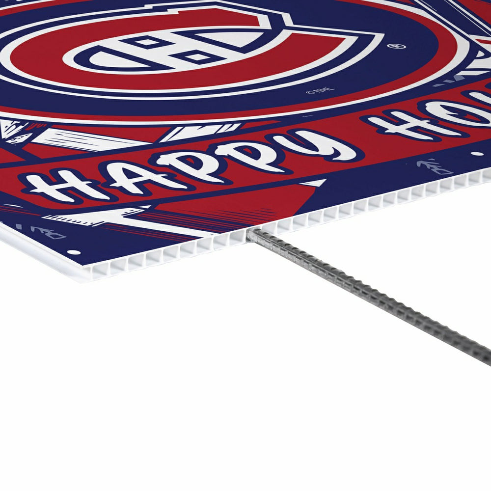 Montreal Canadiens Yard Sign, Holiday, NHL, Home