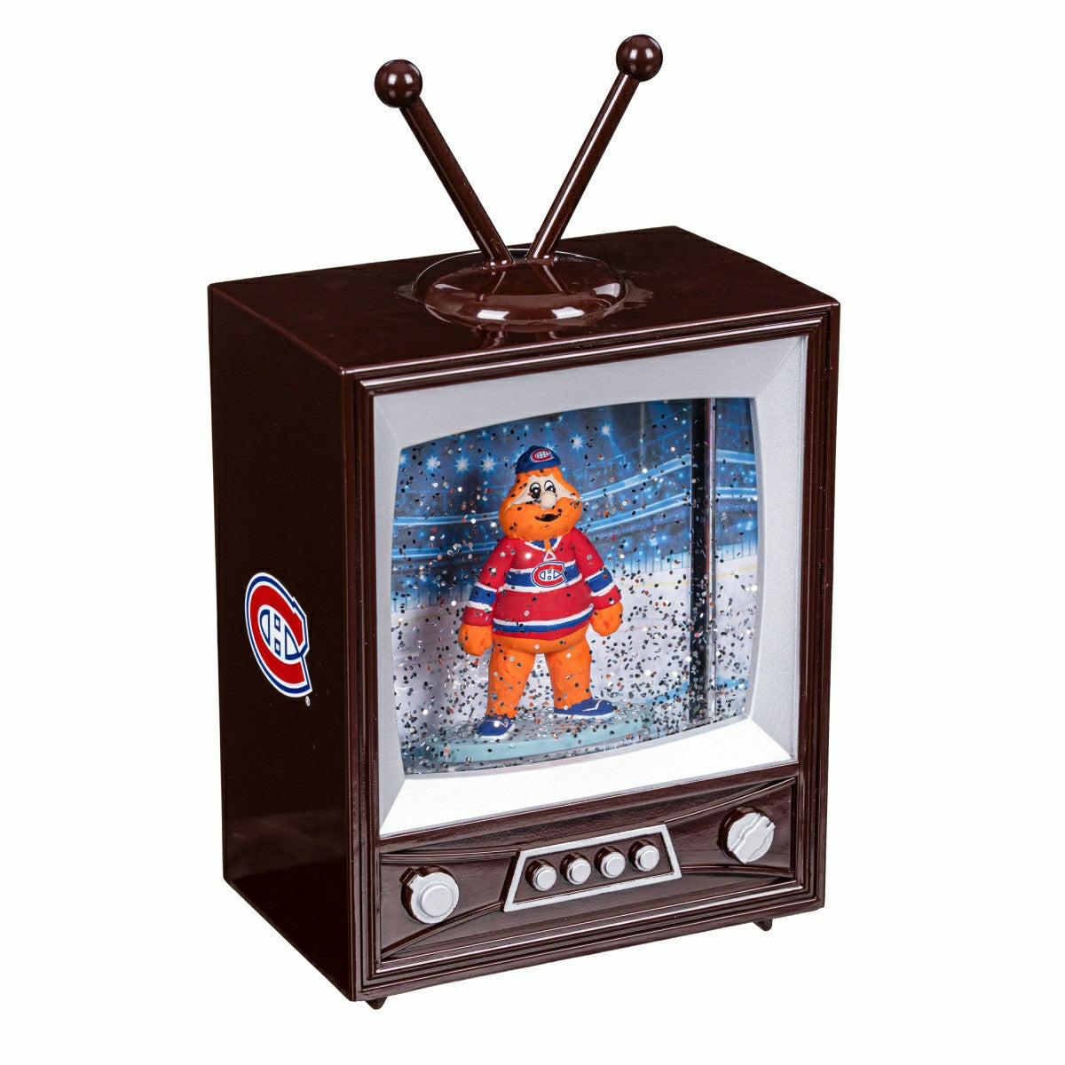Montreal Canadiens Vintage TV Water Lantern, NHL, Home