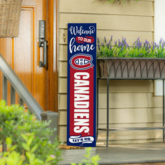 Montreal Canadiens 47" Double Sided Leaner, Halloween, NHL, Home