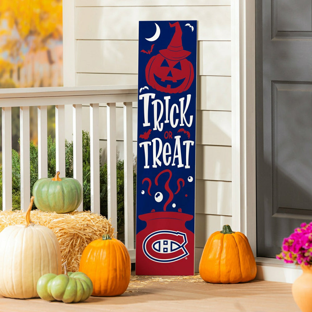Montreal Canadiens 47" Double Sided Leaner, Halloween, NHL, Home