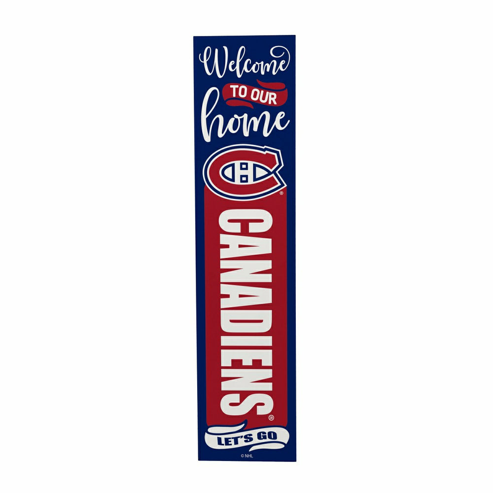 Montreal Canadiens 47" Double Sided Leaner, Halloween, NHL, Home